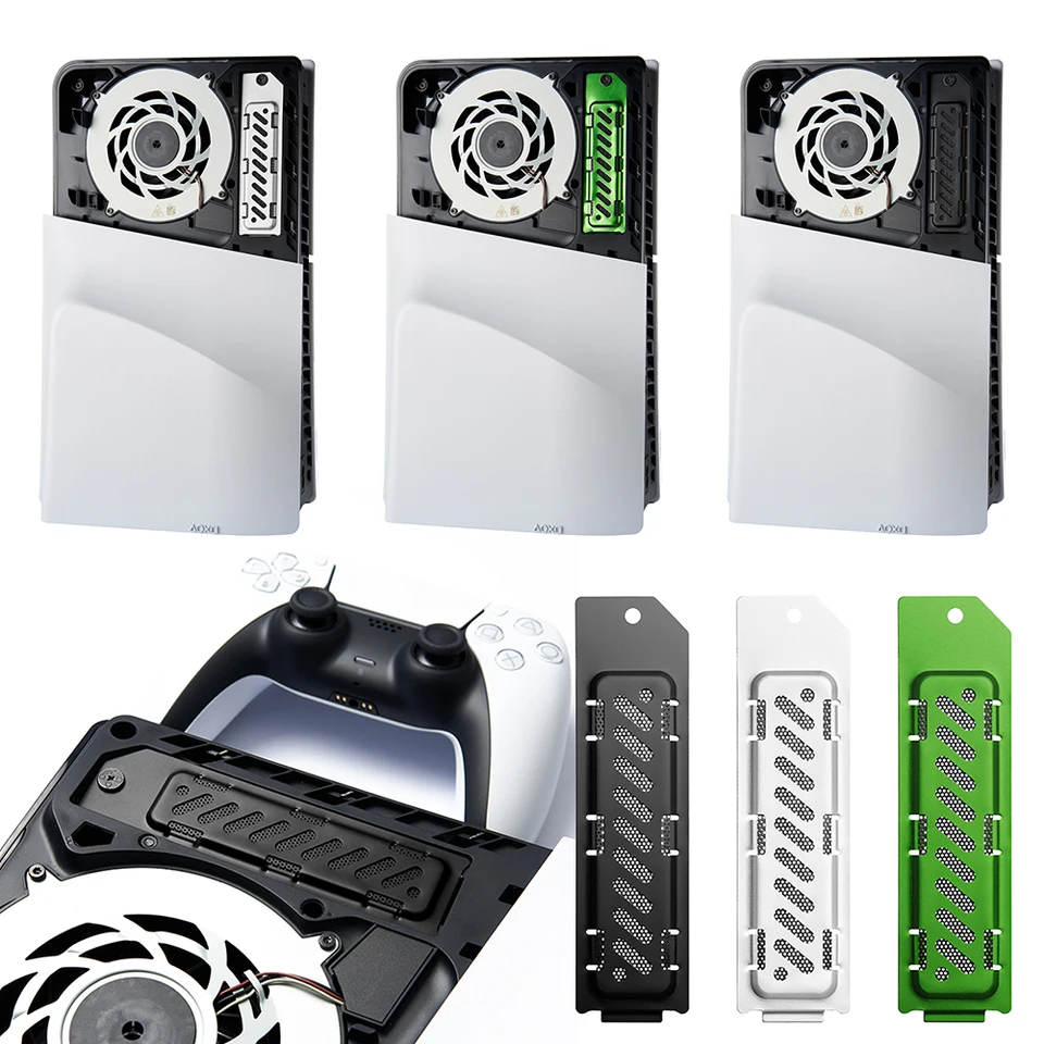 SSD chladiča prachového krytu RADIÁTOROVÝ KRYT PRUST POKRAČNÝCH OBMEDZENIA A PROFIL PRE PUST PRE PS5 Slim M.2 NVME 2280 SSD Expansion Slot