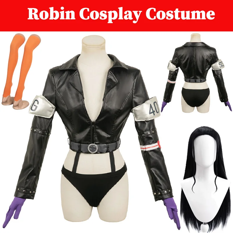 SSG Robin Cosplay Future vyhovuje anime pirátsky ostrov Egghead Masguise Parochne kostýmy