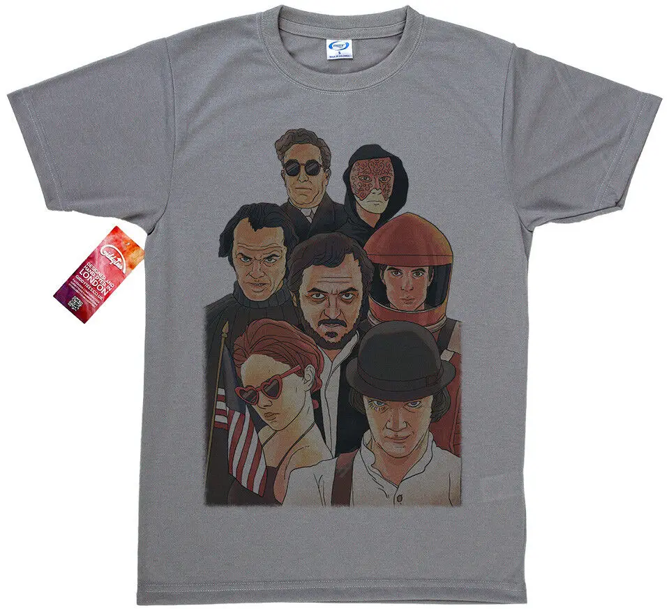 Stanley Kubrick T tričko Artwork Y2K Tops Unisex letný krátky rukáv