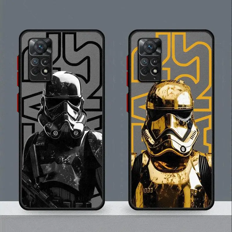 Star Mandalorins pokrývajú W-Wars pre Xiaomi Redmi Note 11 Pro 12 Pro 5G 9 13 9S 9t 10s 11 13S 10 12s 13 12 Pro Plus Plus telefón