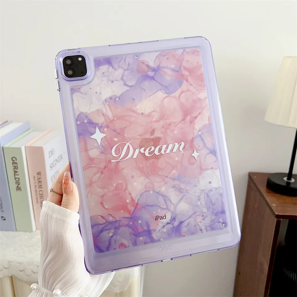 Star Moon Dyed Blue Case pre iPad 9. 10. Air 5 Generácia prípadu Funda iPad Pro 11 Mini 6 iPad 9 8 7 10,2 6 5 9,7 Prípad krytu