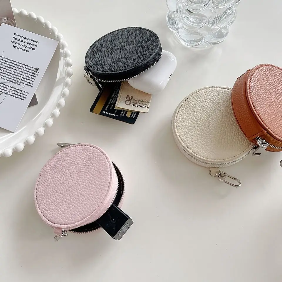 Star Pu Leather Coin Cape Pu Kožená taška prívesok kľúče kľúče okrúhla peňaženka zipsová taška na zips malú úložnú tašku Deti/študenti