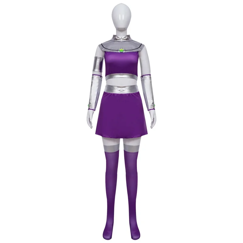 Starfire Cosplay Halloween kostýmy pre ženy Sexy kostým Valerant Cosplay vysokokvalitný top a sukne 48 hodín.
