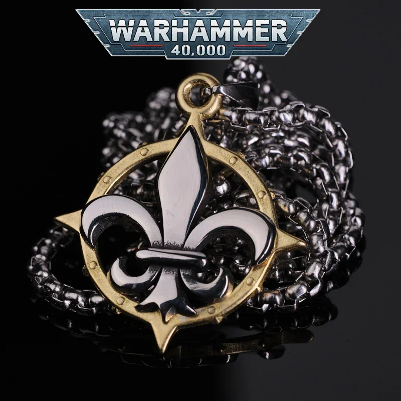 Starforged Sestry of Battle Chapter Náhrdelník Warhammer 40K Originálna hra periférne chlapčenské doplnky Prívesok