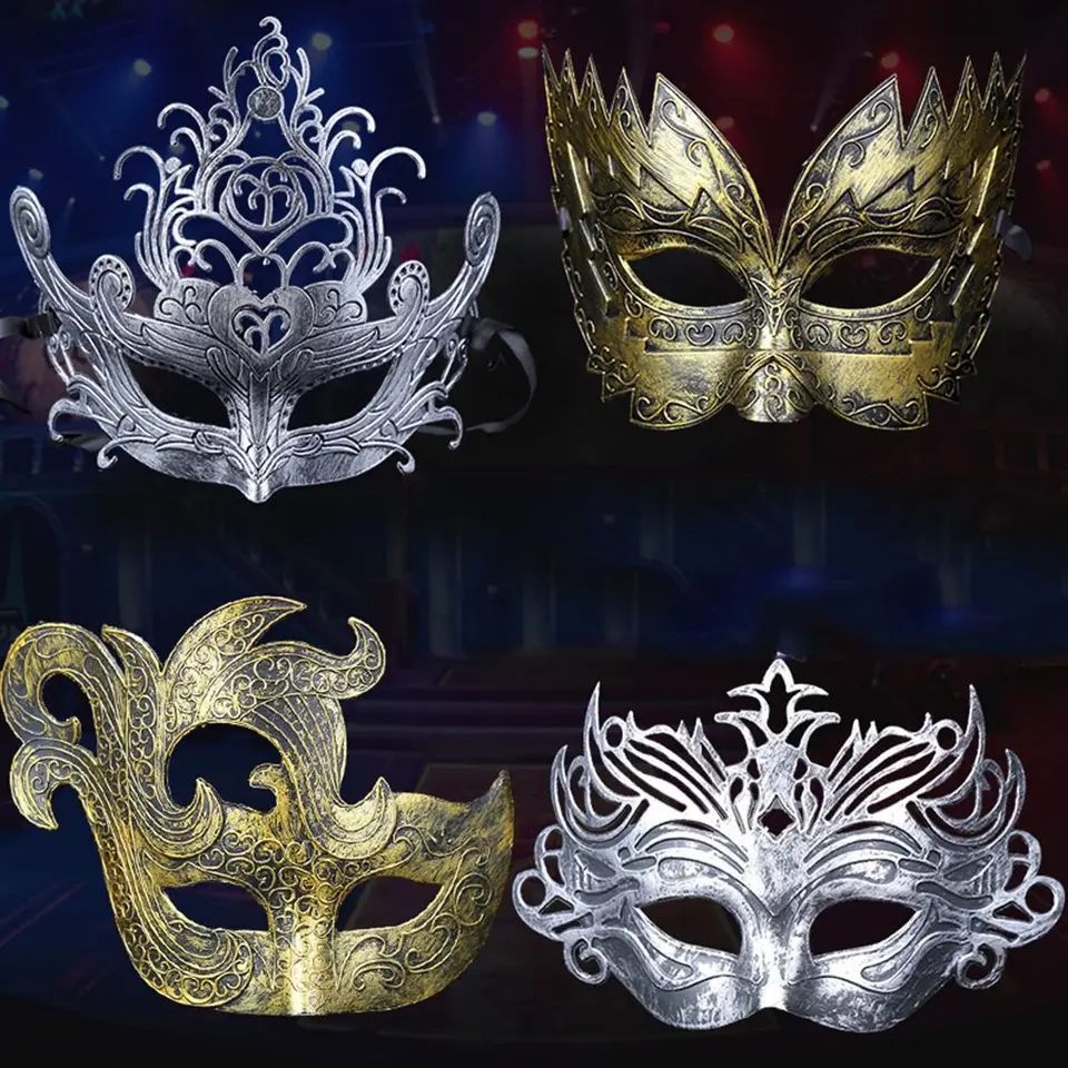 Staroveký Grécko Boh maškaráda cosplay maska ​​Photo rekvizity Party Cosplay rekvity promarty Dodávky Halloween Masky napoly tvár Mask Mask