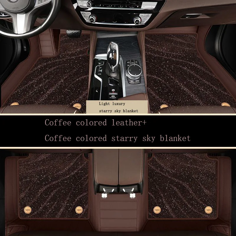 Starry Sky Carpet Car podriadené podlahy pre lexus gs200t GS450H GX LS LS430 LS460 LX Modernovaná verzia Foche Coche Prispôsobenie prispôsobených