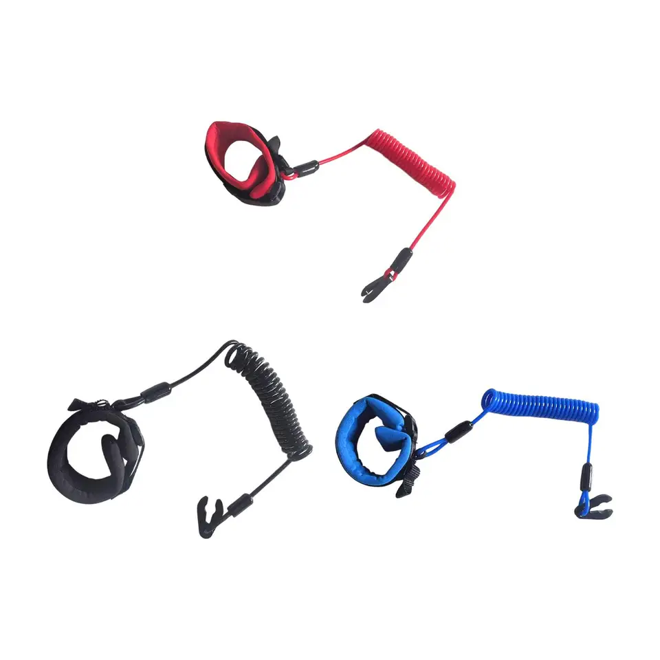Start Stop Kill Safety Lanyard Vymeňte kľúč na riadidlá na riadidlá pre spínač člna pre Yamaha Waveraider Waveblaster WaveVenture WaveJammer