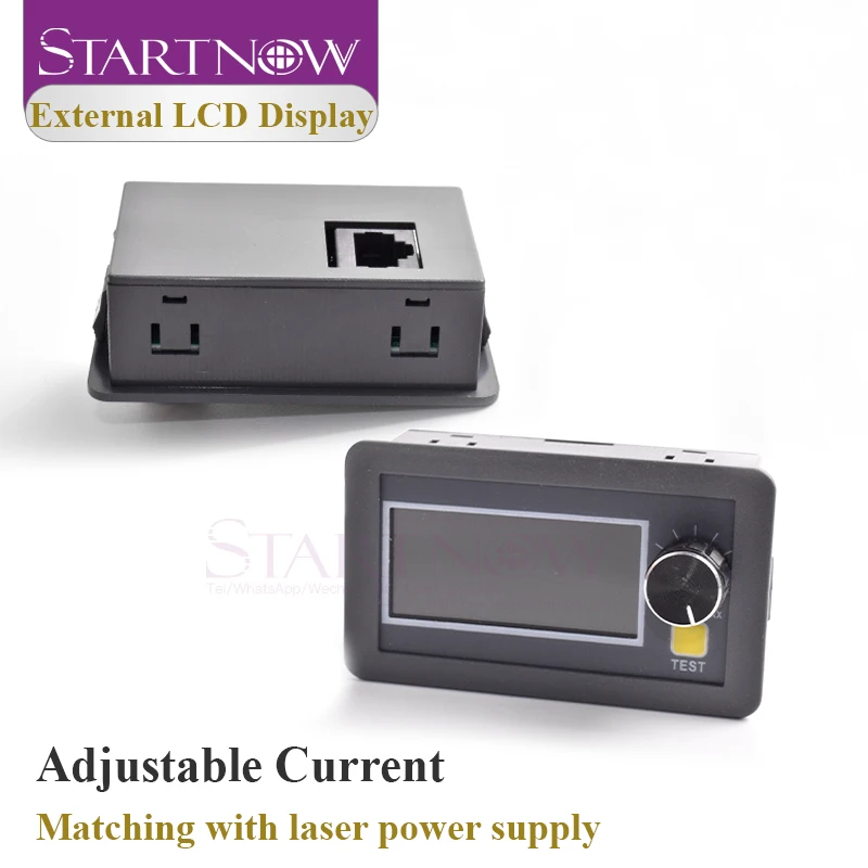 StartNow LCD displej súčasného merača Externá obrazovka pre sériu MYJG TA100 WA120 ESA80 ESA100 ESA150 CO2 laserový napájací zdroj energie