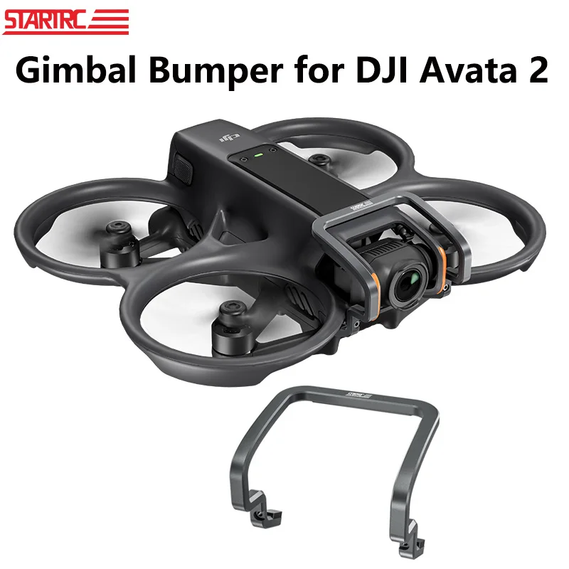 StarTRC pre DJi Avata 2 príslušenstvo Gimbal Bumper PTZ Camera Ochranta ochranca proti kockovaniu hliníkovej zliatiny zliatiny