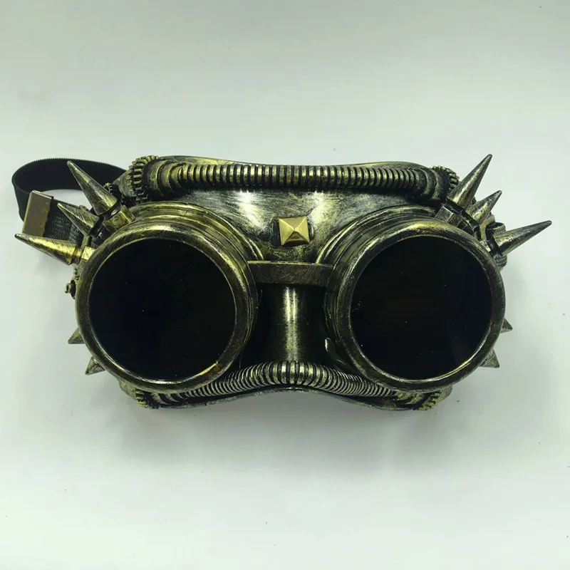 Steampunk okuliare okuliare Punk Gothic Welding Retro Cyber ​​Vintage Cosplay Party Mask