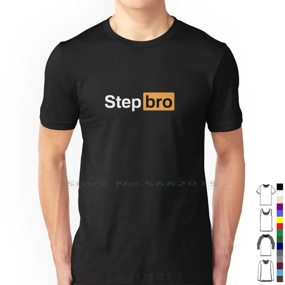 Stepbro T košeľa 100% bavlnená paródia Funny haha ​​nevlastný bratka sestra Onii chan krátky s dlhým rukávom Top Top Top
