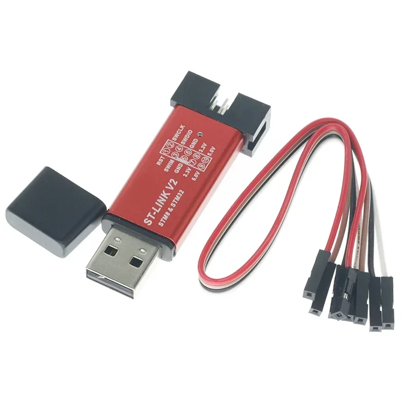 STLINK ST-LINK V2 MINI MINI STM8 STM32 Simulator STIAHNUTIE Programovanie programátora