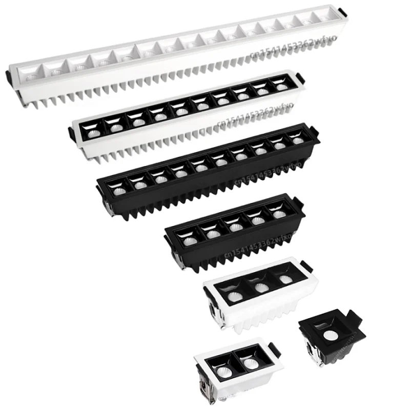 Stlmiteľné osvetlenie LIGH LIGH SVETLO SVETLO SVETLO 2W4W6W10W20W30W Obývacia izba Interiérové ​​osvetlenie COB SPOT LED DOWN Svetlo