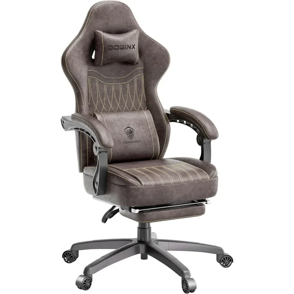 Stolička s kolesami relaxačné kreslo kožené kožené kancelária Vanity Anime Gamer PC Nábytok Domáce sedlo posteľ pohodlný operadlý chrbát lacný