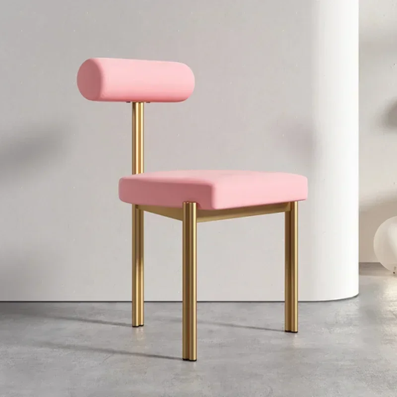 Stolička vintage ratan moderný čierny kozmetický salón ležadla Salle Manger Furniture Room Modern Sillon v polovici storočia Čína ružová