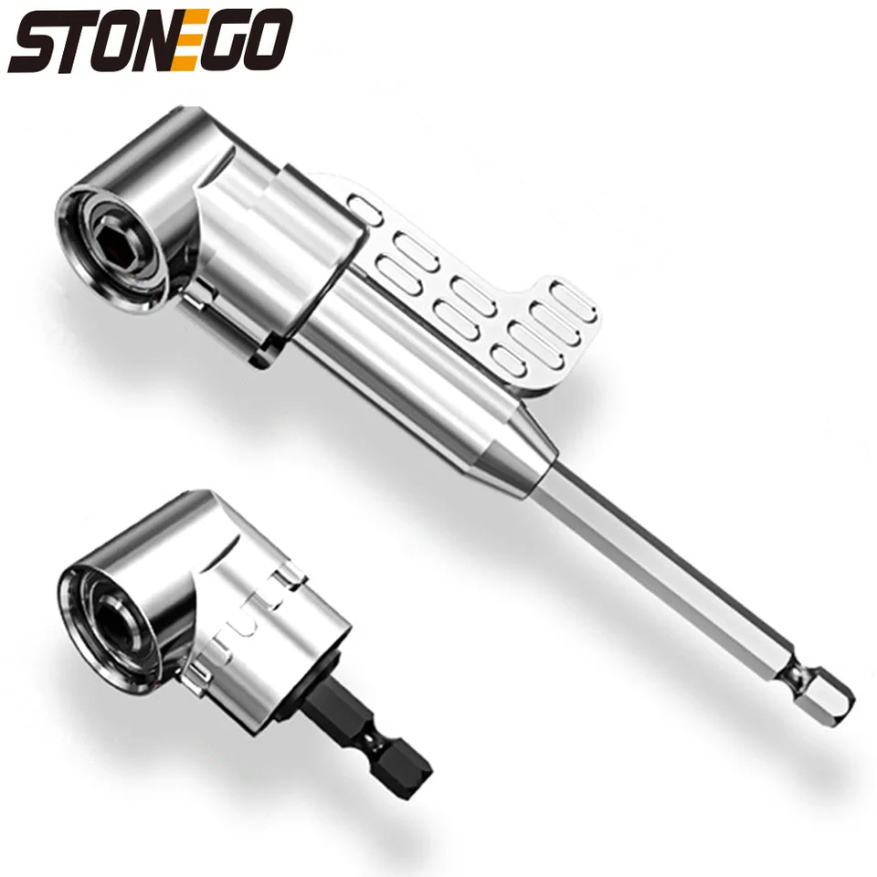 Stonego 1pc HEX BIT BIT BIT BIT BIT SCRECTDRIVER SCRECKET DOPLACOVÝ ADAPTÁR Adapter s 105 stupňom 1/4 