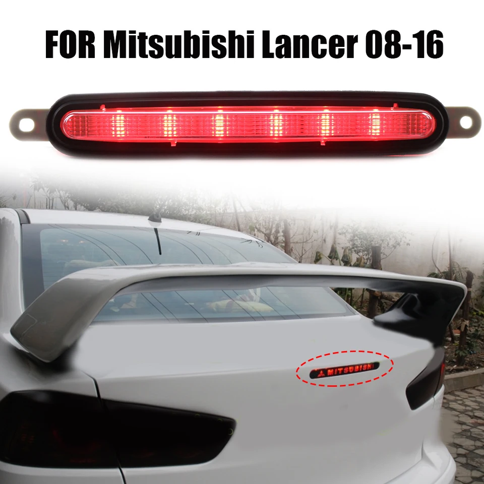 Stopová lampa s vysokou montážou 8334a014 Vysoký zadný brzdový lampa 8334A065 Vysoko namontované zastavovacie svetlo 8334A08 pre Mitsubishi Lancer X 2008-2016