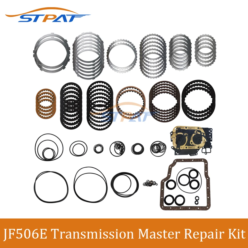 STPAT New JF506E 09A RE5F01A Automatické prevodovka prevodovky Master Rebuild Kit pre Audi VW Ford Mazda Nissan Jaguar Land Rover
