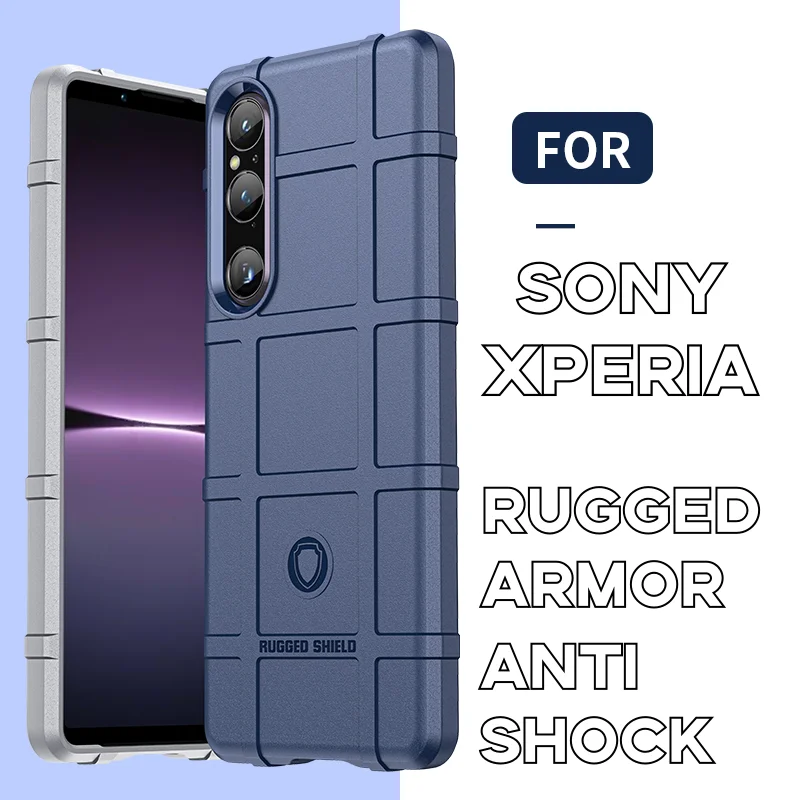 Stramproof Coque pre Sony Xperia 1 5 10 IV ACE 3 Plus III II PRO XA3 Ultra XZ5 XA4 XZ4 Kompaktný zadný kryt ARMOR ARMOR ARMOR