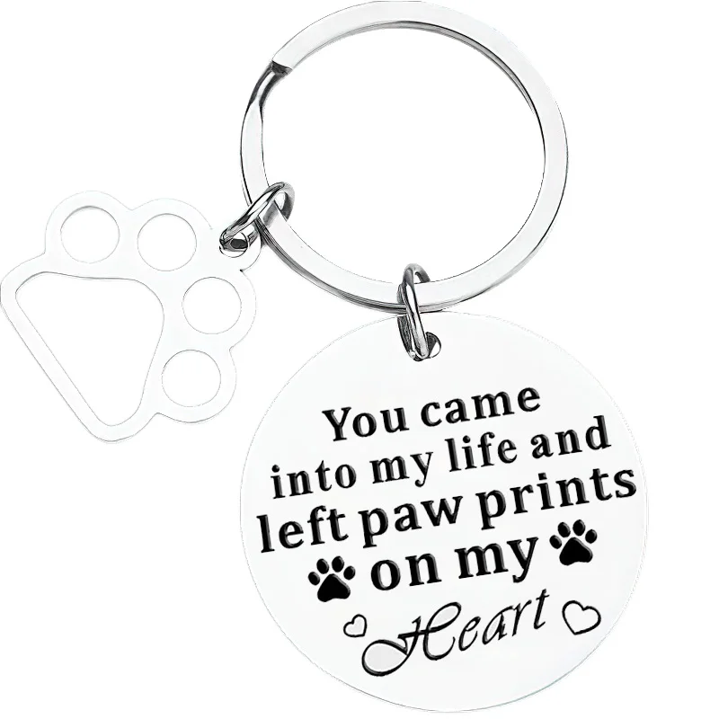 Strata darov pamätníka domácich miláčikov pre psov Cats Keychain pre majiteľa domácich miláčikov spomienka na úmrtné dary pre stratu daru sympatie psov