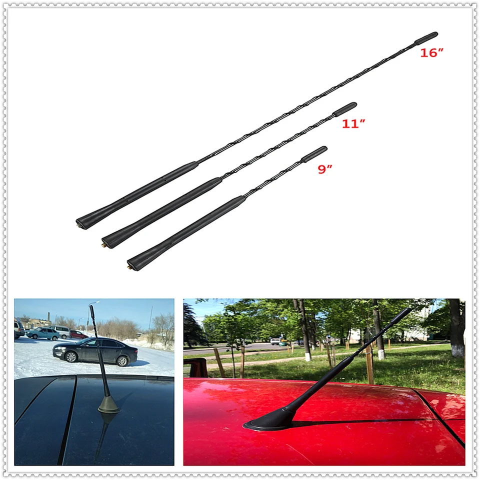 Strecha automobilu Whip Stereo Radio Radio FM/AM Aerial Amplified Anténa pre Volvo S40 S60 S80 XC60 XC90 V40 V60 Akékoľvek autá XC40 360C