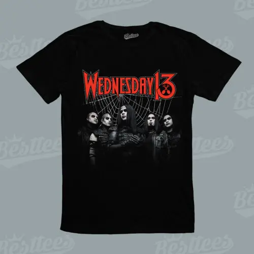 Streda 13 Punk Music Heavy Metal Hard Rock Band Cool Graphic Tee Tričko
