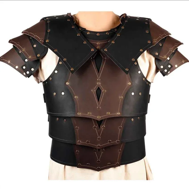 Stredoveký larp gladiátor rameno hrudník Armor viking rytier cosplay kostým pary