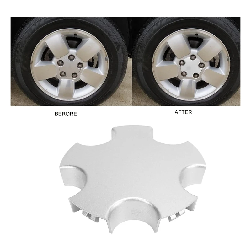 Stredová čiapka pre auto pre Jeep Cherokee 2001-2004 Cover Cap Cover 5FA51pakac