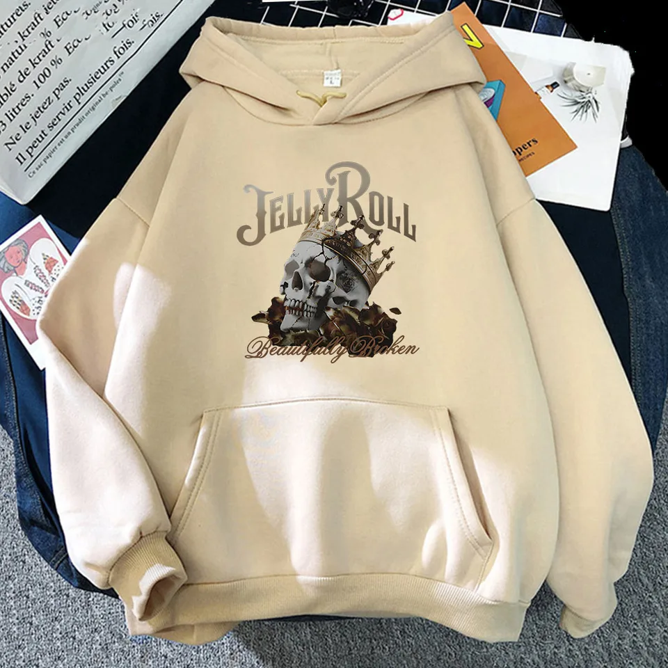 Streetwear muži oblečenie Krásne rozbité turné želé Roll Hoodies Ropa hombre s dlhým rukávom Grafické mikiny Moletom unisex