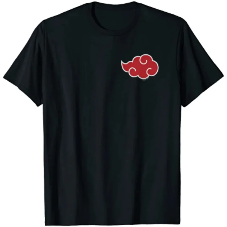 Streetwear s krátkym rukávom tričká 2024 Men ženy Značka tričko Tops Sporty Japan Anime Cloud Symboly Tlač mužov Tričká