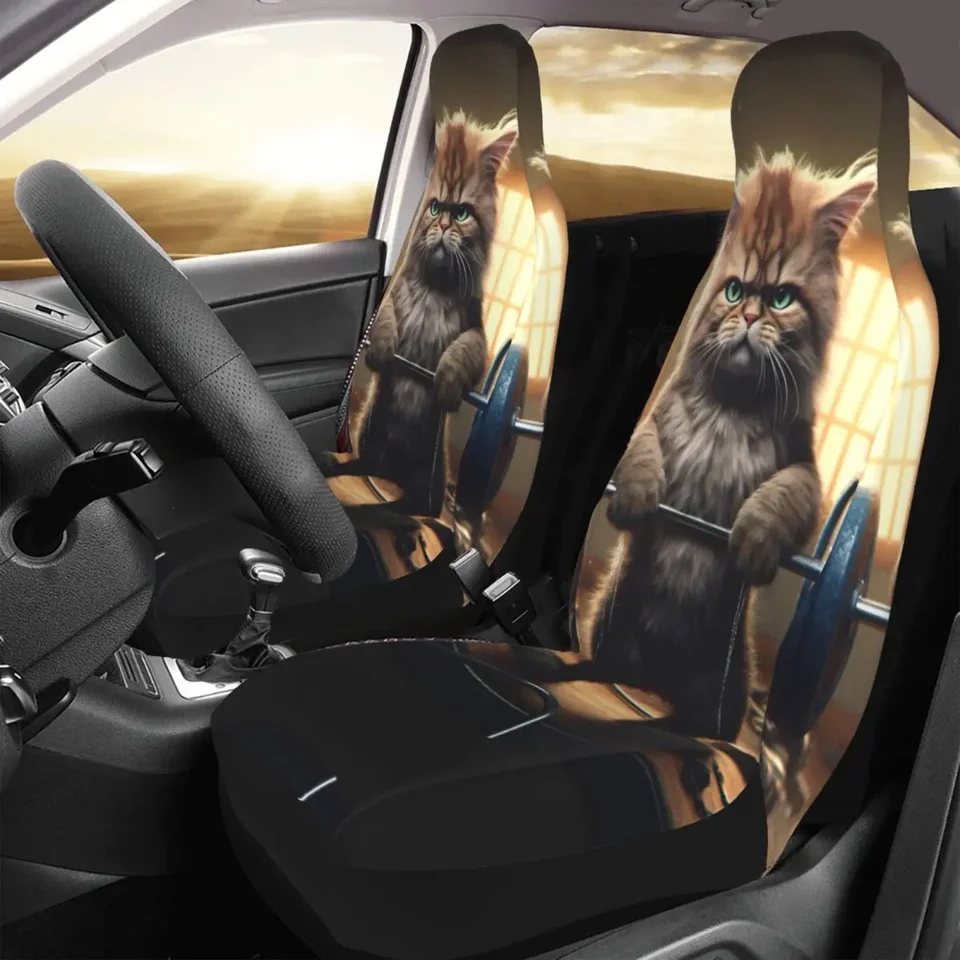 Strenght roztomilý mačka Miaw Car Sedadlo