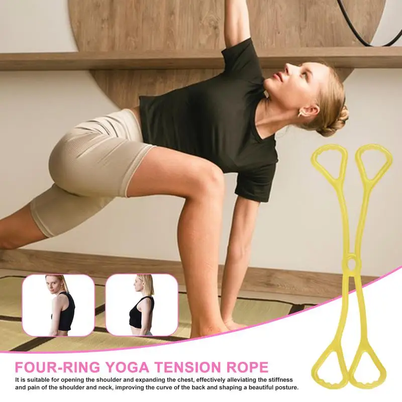 Stretch Fitness Lope Pull Up Yoga Tension Rany Multifunkčné športové príslušenstvo pre telocvičňu Domov Jóga jogy Pilates Stretching