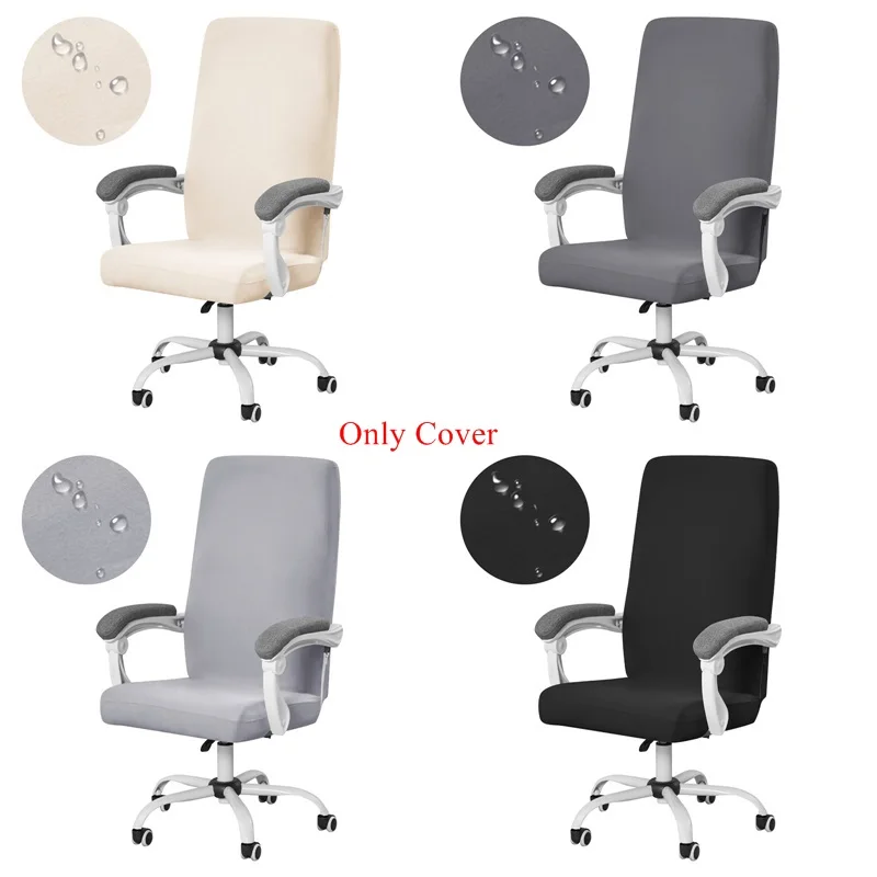 Stretch Spandex kancelárske stoličky pokrýva protikladné počítačové stoličky na stoličku lacné odnímateľné kancelárske stoličky Slipcovers