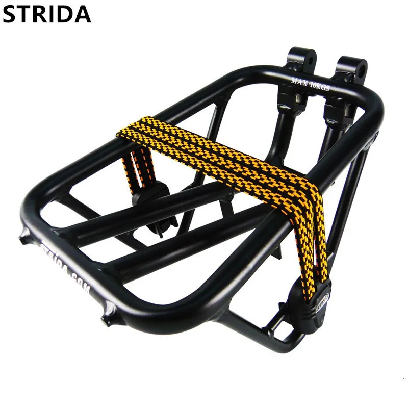Strida Rack Bicycle Druhá generácia môže byť zviazaná s držiakom zliatiny hliníkovej zliatiny