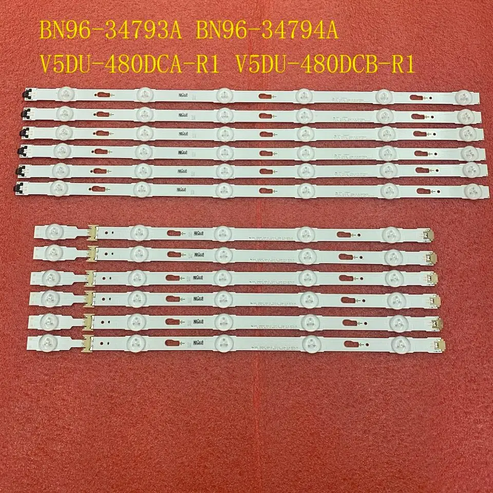Strih LED pre LED pre Samsung UE48JU7000 UN48JU6100 UE48JU7000U UE48JU7090U UE48JU7080U UE48JU7005U UE48JU7002U UE48JU6470U UE48JU6415U