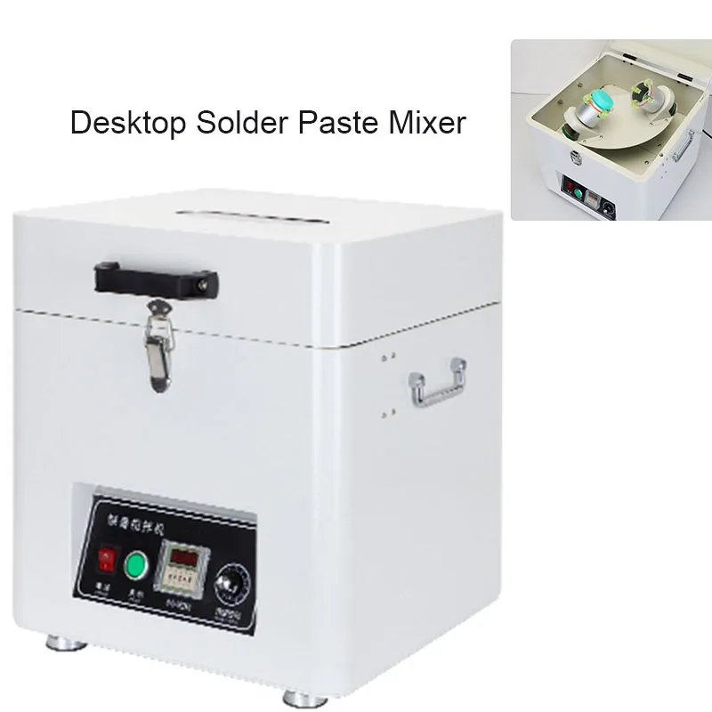 Strojová zmes na stolovej spájkovacej zmesi automatická spájka Paste Mixer Cain Cream Mixer Elektrické spájkovacie náradie
