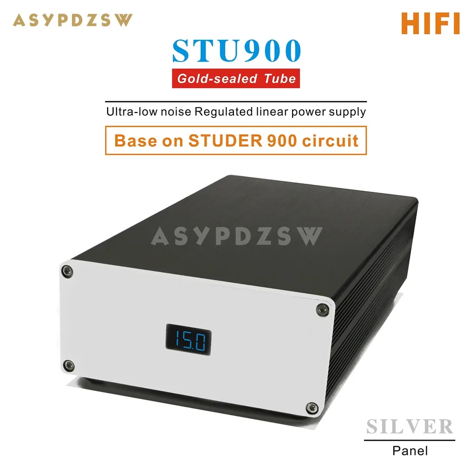 STU900 HIFI ZLATNÝ ZLATNÝ ZLATNÝ Ultra nízky šum regulovaný Lineárny zdroj napájania na obvode Studer 900 s LED DC 5V --- 24V (voliteľné)