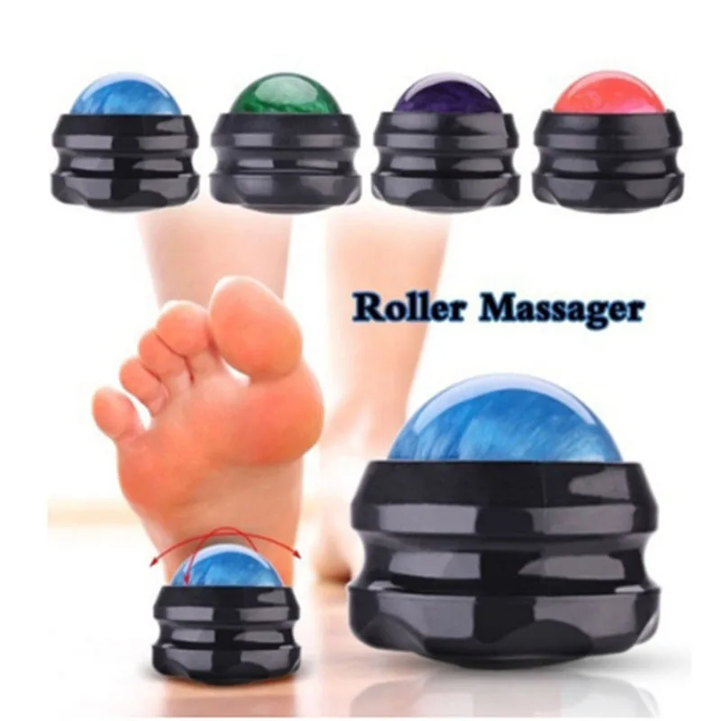 Studená masážna guľová guľa Massager fitness jogy Cvičenie uvoľnite bolesť zadného krku prenosný ľadovo fyzioterapiu guľa