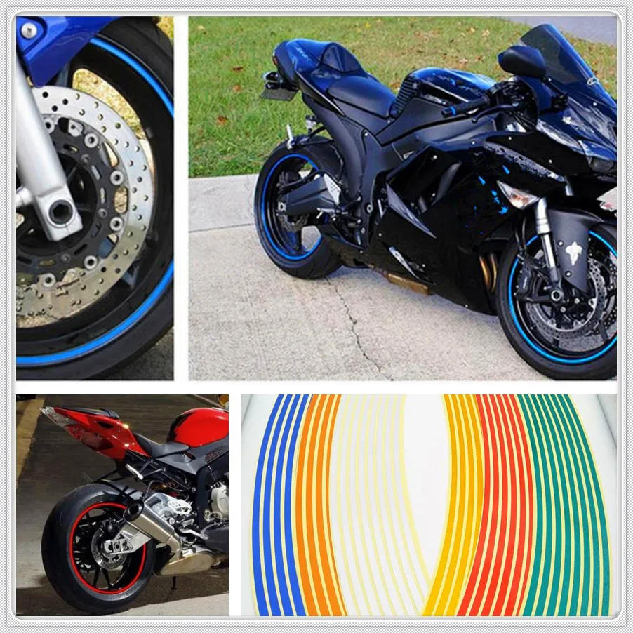 Stupeľky na motocykelový nálepka REFLESTICKÉ NÁKLADY Ruka na bicykli Styling pre suzuki f sa kawasaki kx65 kx80 85