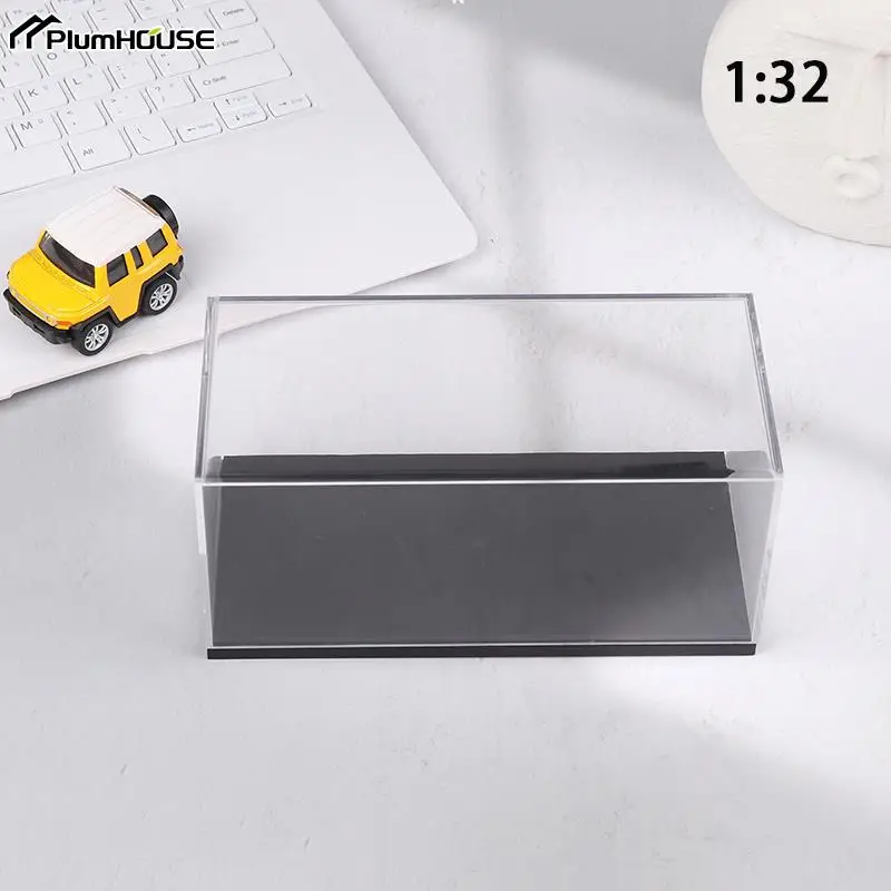 Stupnica 1:32 1:43 1:64 Ochranné akrylové puzdro Tvrdé krytie Model Model krabičky na vozidlo Model Model Miniatúrne hračky Priehľadné úložisko prachu