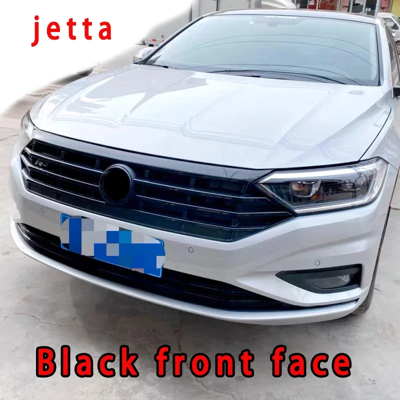 Styling auta pre VW Jetta MK7 Sagitar 2019 2020 2021 Bright Black Grille Front Bumper Personalizovaný šport