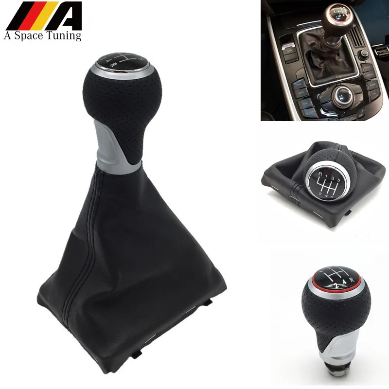 Styling automobilu 12 mm radiaci gombík Gaiter Boot topánok páka na rukoväť na hlavu odolný voči prachu pre Audi A4 S4 B8 8K A5 8T Q5 8R S Line 2007-2015