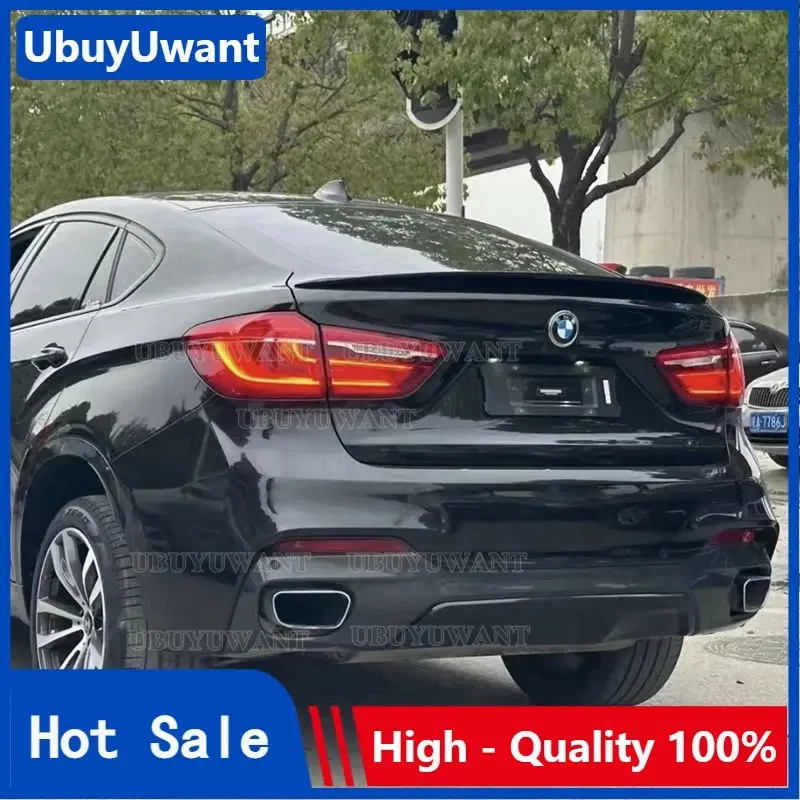 Styling automobilu ABS X6 F16 2015-2019 Zadný spojler kufra pre BMW X6 F16 M-Performance Style