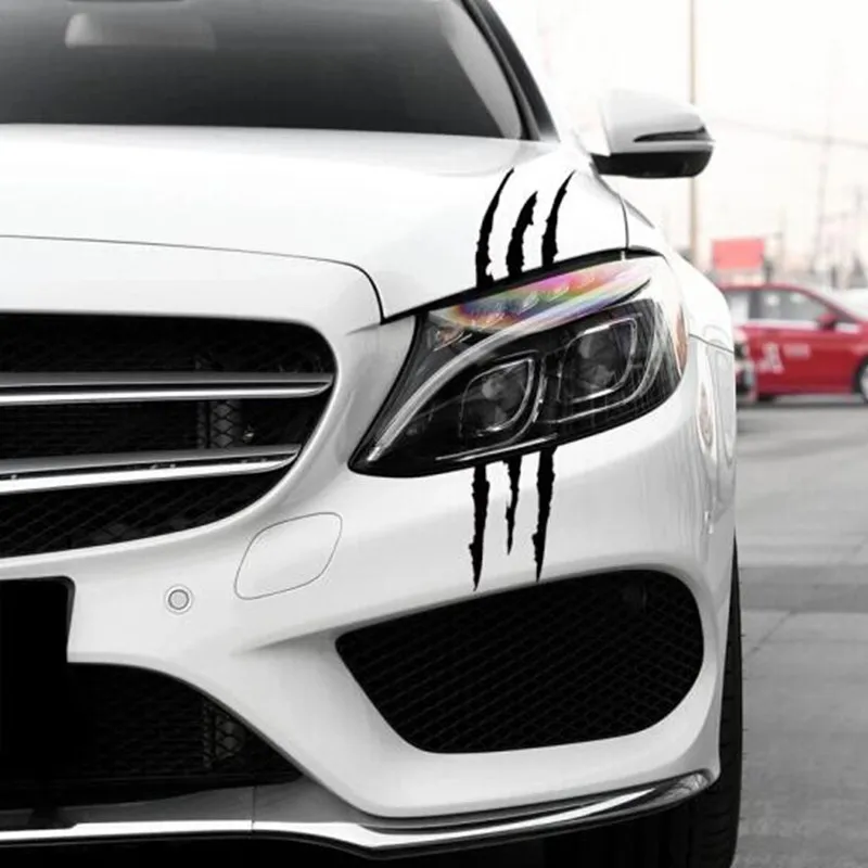 Styling automobilu Auto monštrum pazúry škrabance nálepky na nálepky pre Volkswagen VW Golf 4 6 7 GTi Tiguan Passat B5 B6 B7 Jetta Mk5 Polo