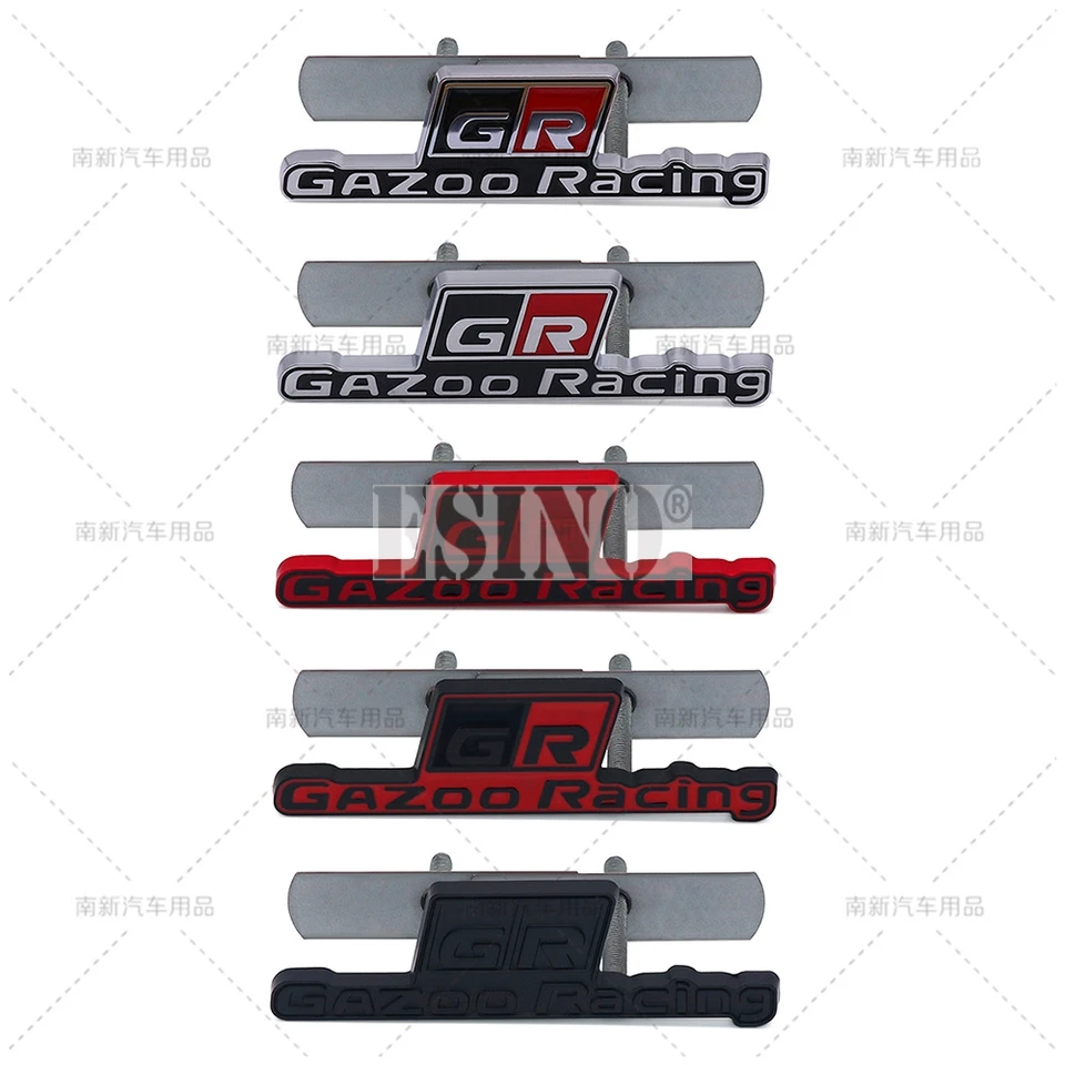 Styling automobilu Gazoo Racing Gr 3D predný gril Zinok Zinc Zinc Zinc Zinok Zinok Zinkový odznak Značný znak Zinok Zinok Zinok Zinok Zinok Zinok Zinok Zinok Zinok Zinok Zinok Zinok Zinok Zinok Zinok Kovový nálepka pre Toyota supra AE86 GT86