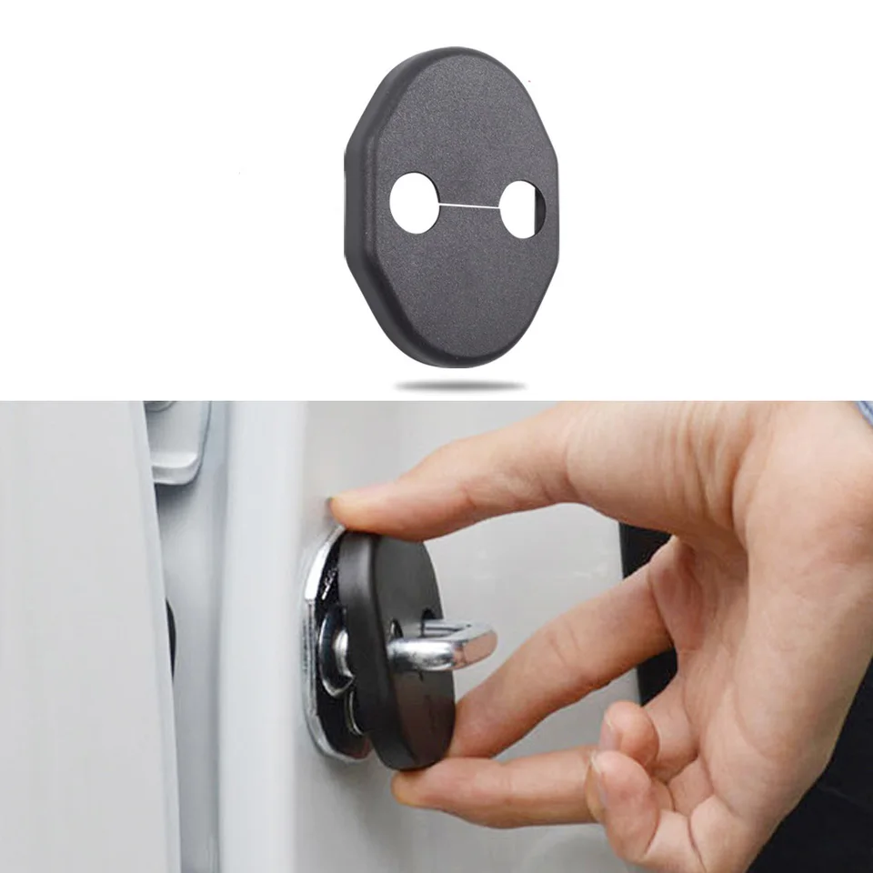 Styling automobilu Plastová proti hrdzavej vode Proof Dverne Dverne Keys Key Key Cover 4ks pre Hyundai Sonata 10. DN8 2020 2021 2022 2023