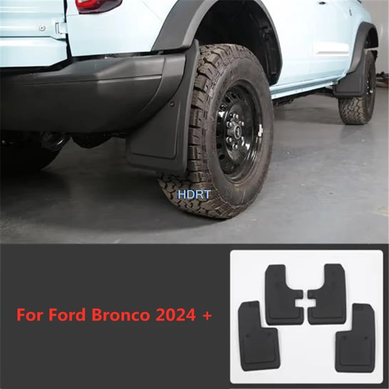 Styling automobilu predné zadné koleso bahenná doska pre Ford Bronco 2024 + Mudguard Splash Guard Fender Mudflap Cover Automatické príslušenstvo