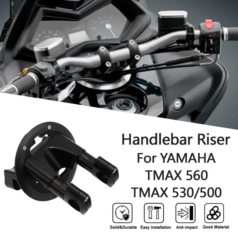 Stúpačka riadidiel MtkRacing pre Yamaha Tmax 560 2010-2021 T-Max 500 TMAX 530 Motocykel stúpa