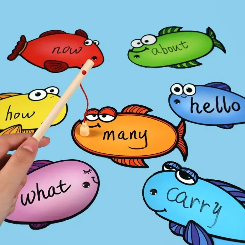 Suché vymazané karty abecedné písmene Tracujúce karty vzdelávacie vzdelávanie Magnetic go rybárska hra Vzdelávacie hračky Montessori hračky