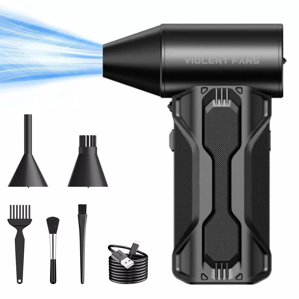 Suchý dúchadlo Mini turbo Jet Prenosný vzduchový dúchadlo elektrický prúdový prúdový ventilátor Elektrický prachový dúchadlo Tlak